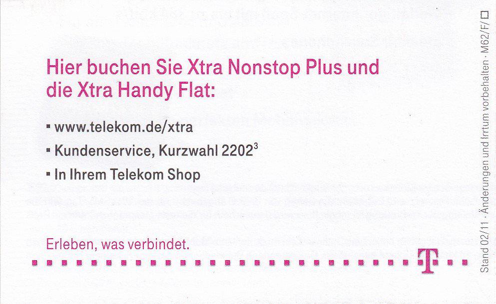 Coin Xtra Cash - Stand 0211 - M 62F Viereck-XtraCash - Refill Definitiv Anleitungen-D1 Germany (Federal Republic) undefined