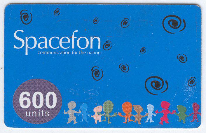 Coin Spacefon blue-SpaceFon - Mobile Refill-Mobile Ghana Gana undefined