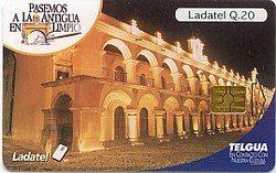 Coin Card 1-Pasemos a la Antigua en Limpio-Telgua - Ladatel Guatemala undefined