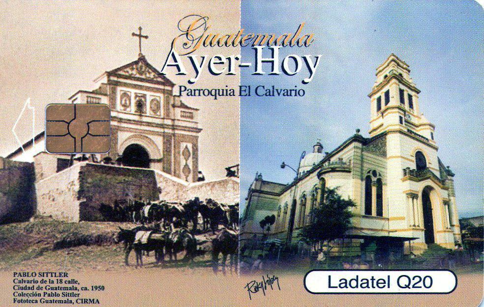 Coin Parroquia El Calvario-Guatemala La Ciudad Para Vivir-Telgua - Ladatel Guatemala undefined