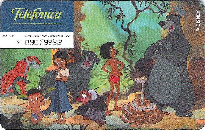 Coin Shanti Disney-El Libro de la Selva 2 Disney-Telefónica Espanha undefined