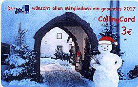 Coin TeleSammler - Winter 2017-CallingCard TS-Deutsche Telekom Germany (Federal Republic) undefined