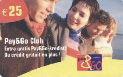 Coin Pay and Go Club-Proximus - Refill-Proximus Belgacom Mobile Bélgica undefined