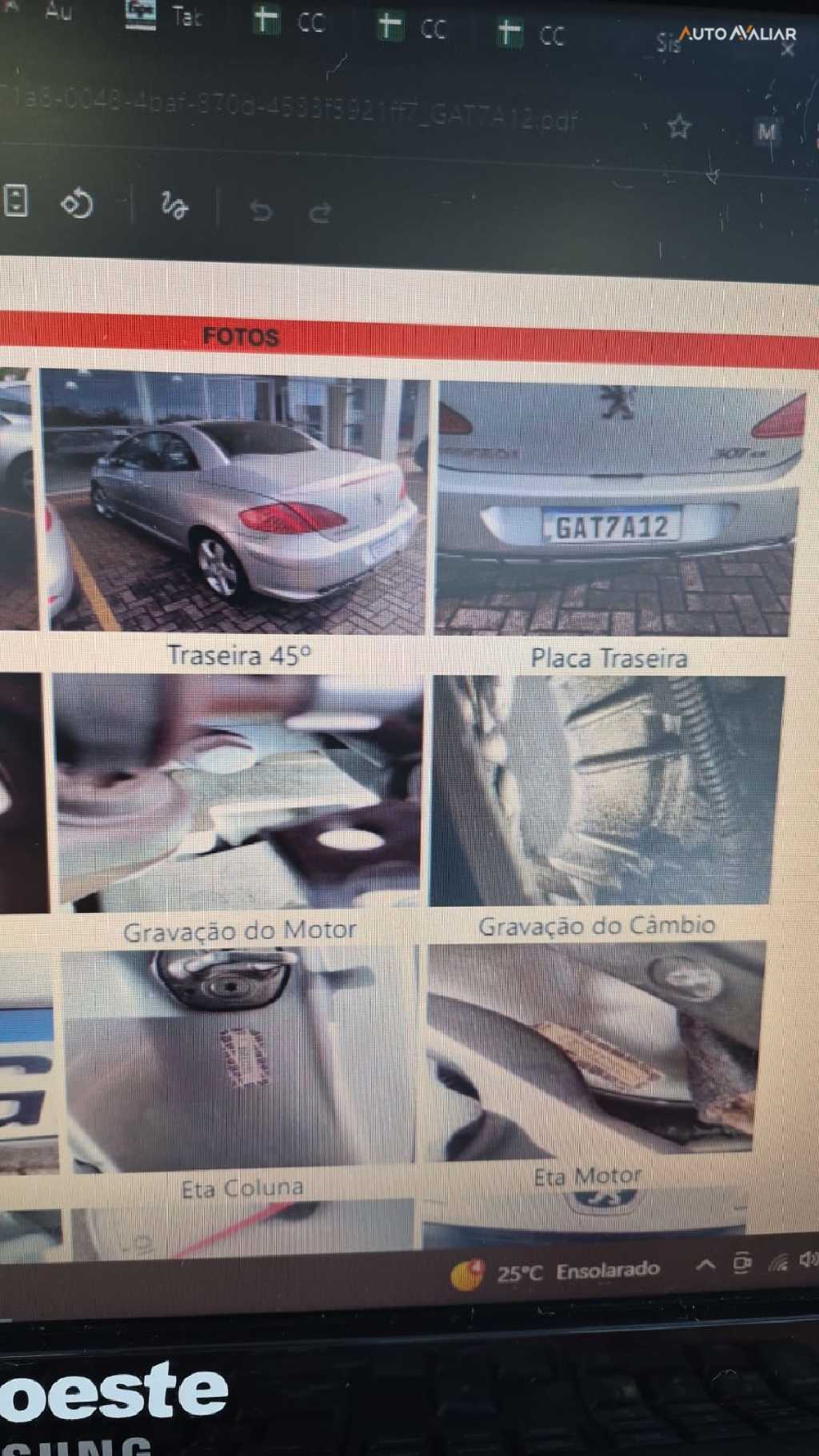 PEUGEOT 307 2.0 CC 16V GASOLINA 2P AUTOMATICO