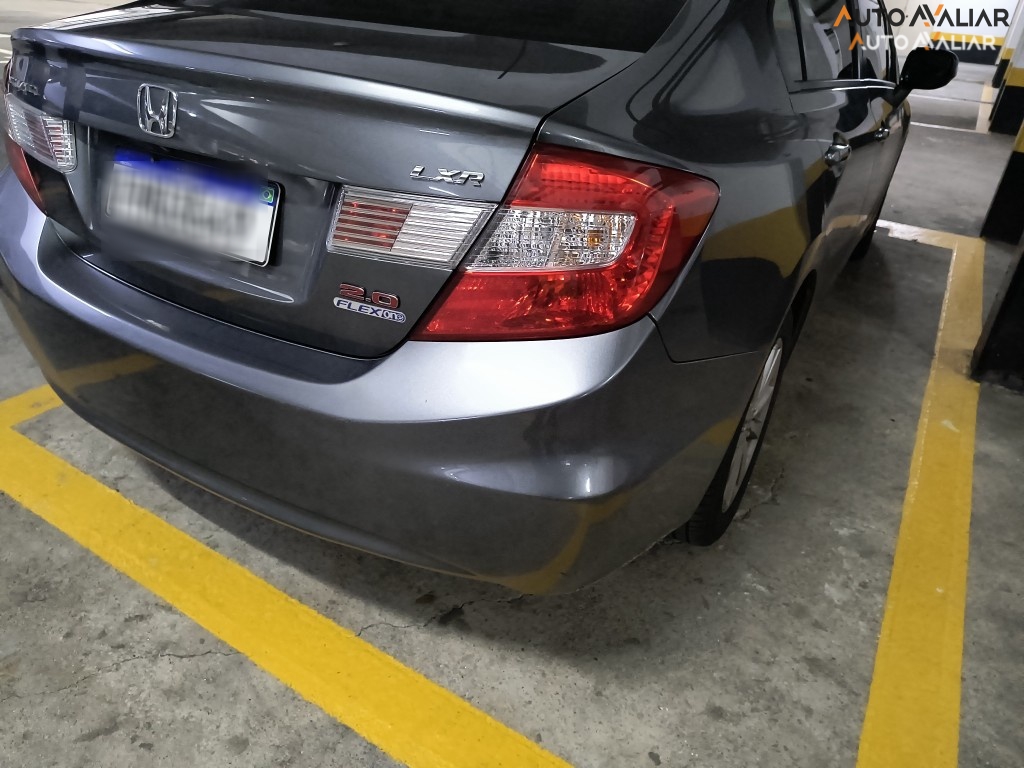 HONDA CIVIC 2.0 LXR 16V FLEX 4P AUTOMATICO