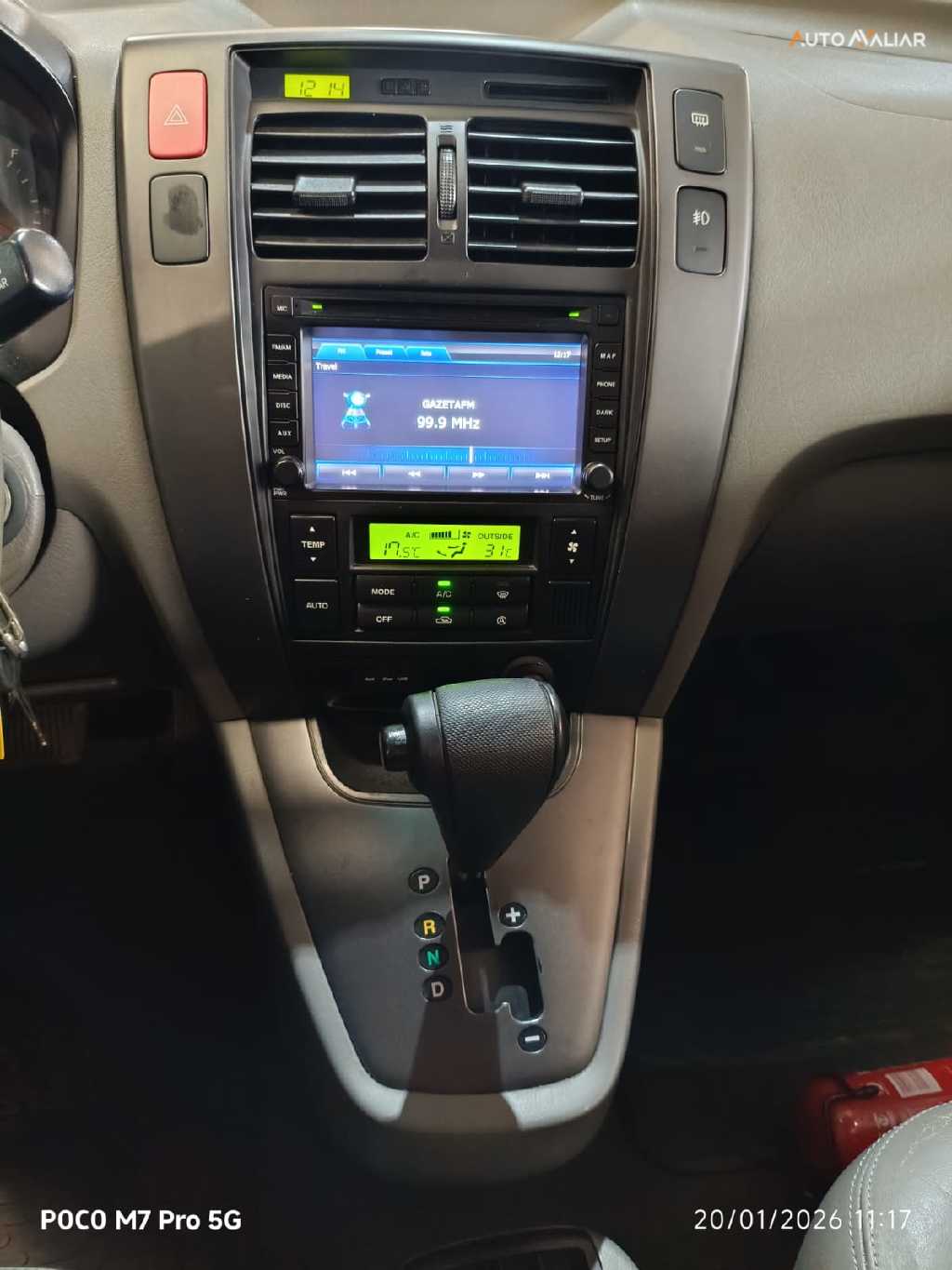 HYUNDAI TUCSON 2.0 MPFI GLS 16V 143CV 2WD FLEX 4P AUTOMATICO