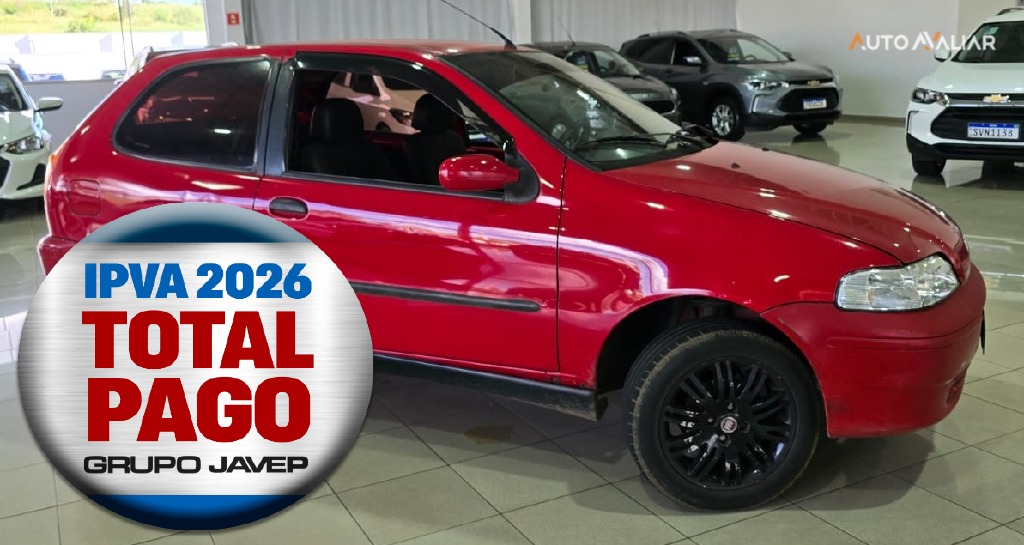 FIAT PALIO 1.0 MPI ELX 8V GASOLINA 2P MANUAL