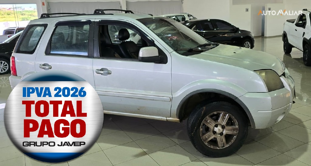 FORD ECOSPORT 1.6 XLT 8V FLEX 4P MANUAL