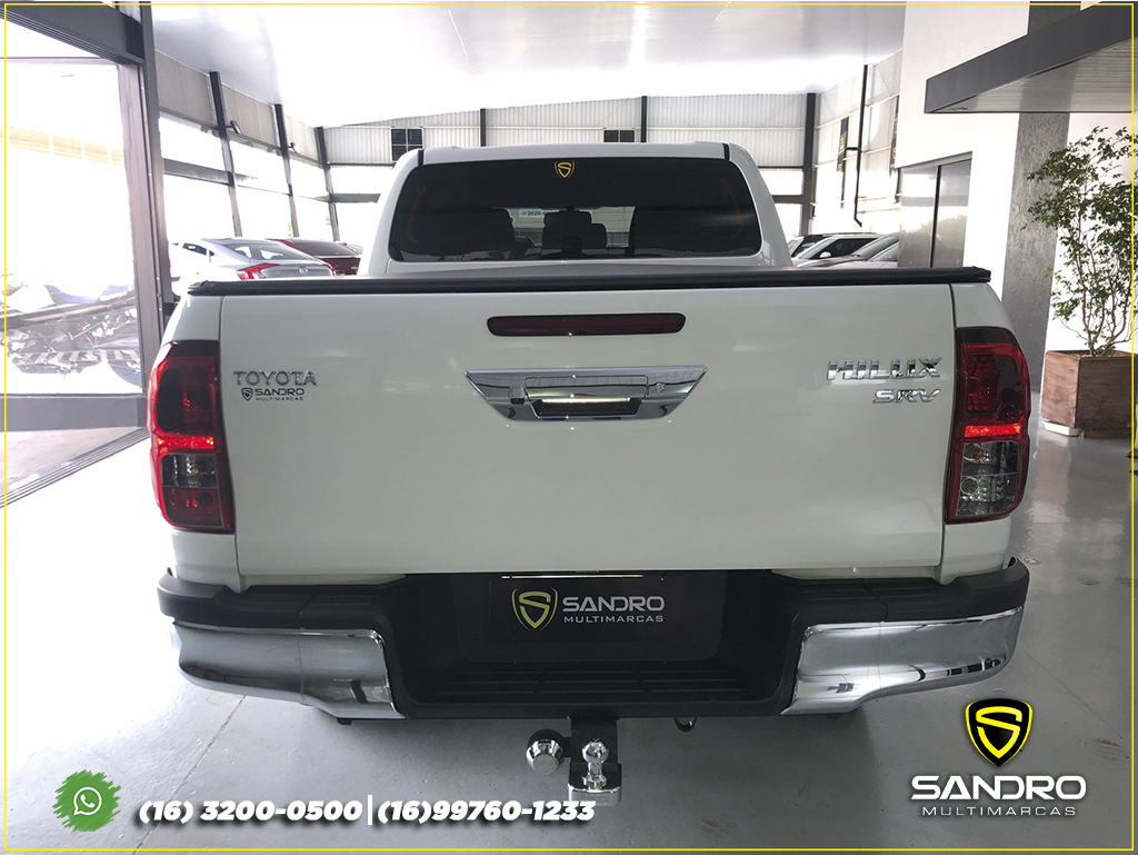 TOYOTA HILUX 2.7 SRV 4X2 CD 16V FLEX 4P AUTOMÁTICO