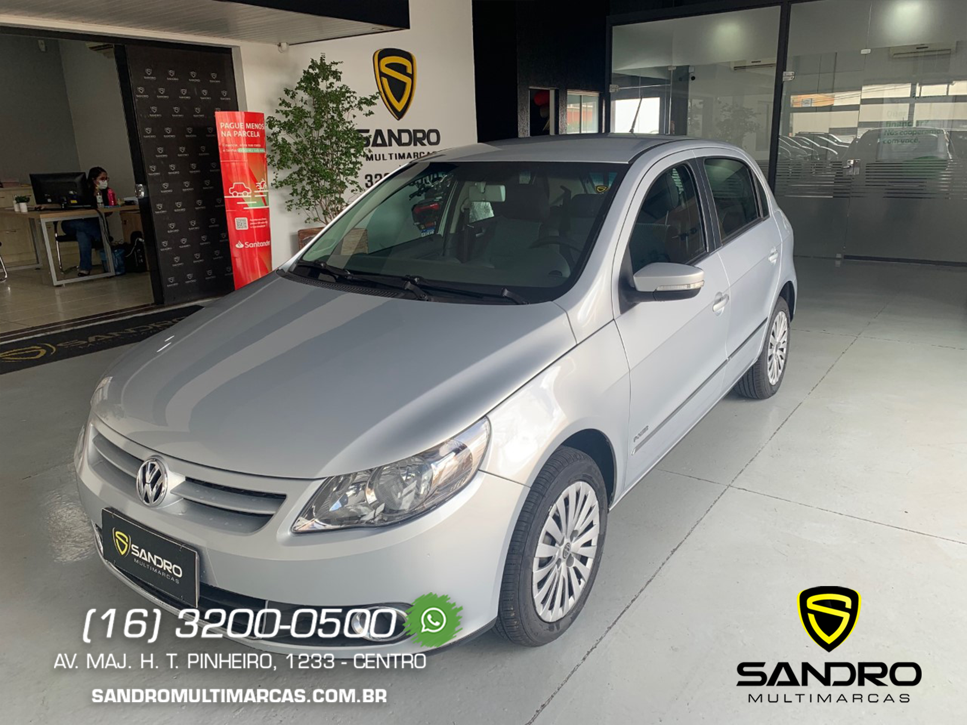 Volkswagen Gol 1.6 Mi Power 8v Flex 4p Manual G.v: Carros usados