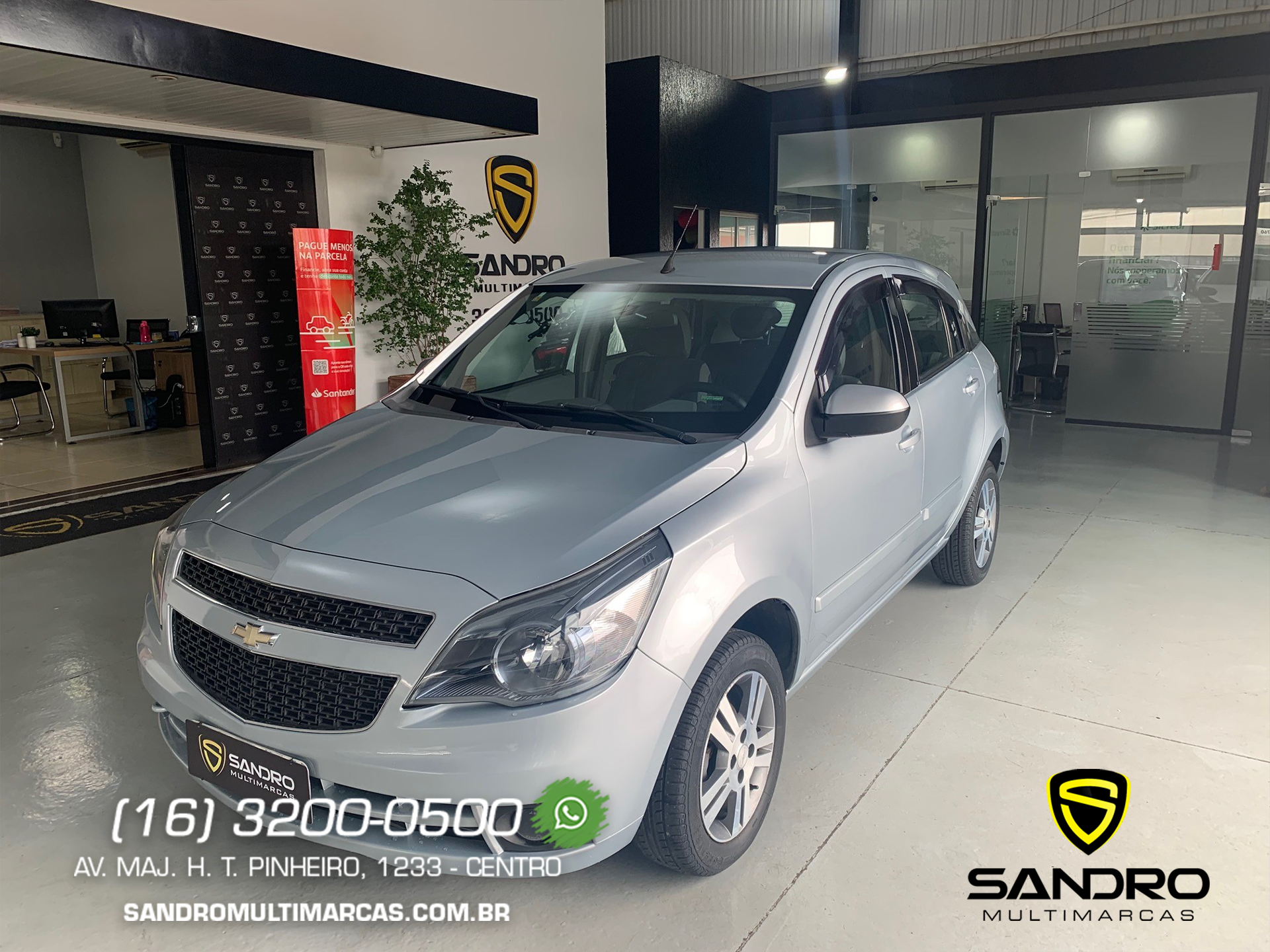 CHEVROLET AGILE 1.4 MPFI LTZ 8V FLEX 4P MANUAL