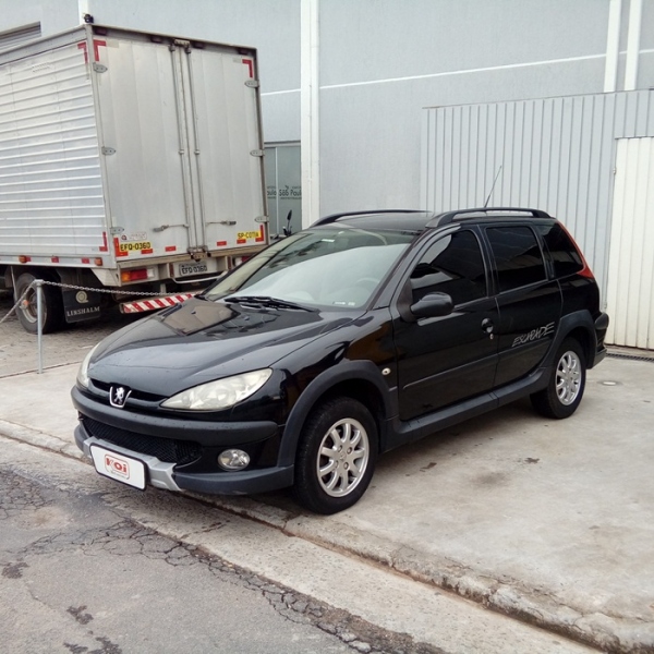 PEUGEOT 206 SW ESCAPADE 1.6 16V FLEX PEUGEOT 206 SW ESCAPADE 1.6 16V FLEX
