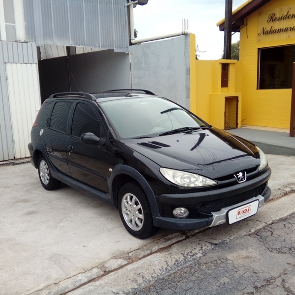 PEUGEOT 206 SW ESCAPADE 1.6 16V FLEX PEUGEOT 206 SW ESCAPADE 1.6 16V FLEX