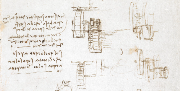 sample diary entry from Leonardo da Vinci