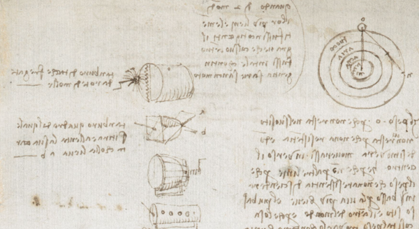 sample diary entry from Leonardo da Vinci