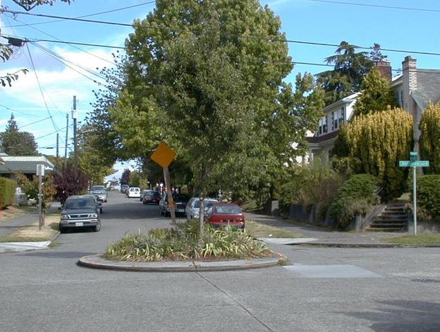 traffic circle in seattle