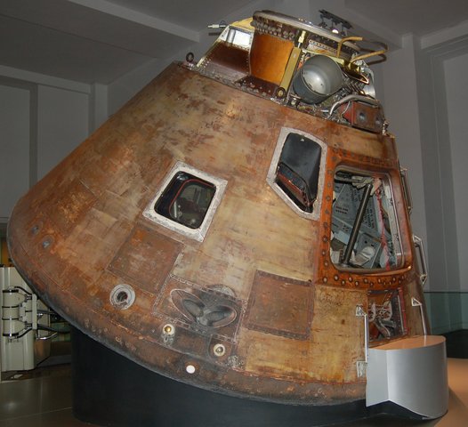 Apollo 10 spacecraft at Museum of Science, London