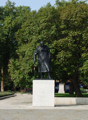 Churchill statue, Parliment Square, London