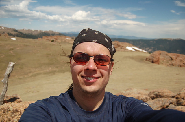 Jaeger self-portrait, McCurdy Mountain