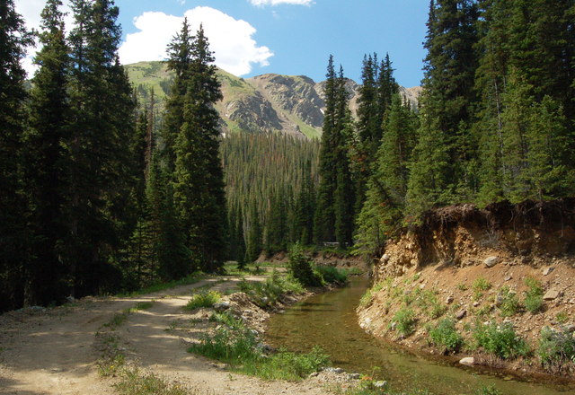 Grand Ditch in Baker Gulch