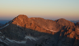 First light on McHenrys Peak