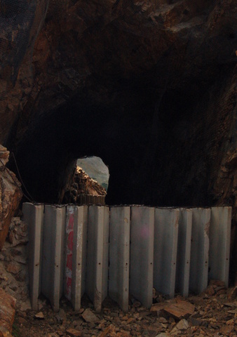 Northern opening of the Needle Eye Tunnel