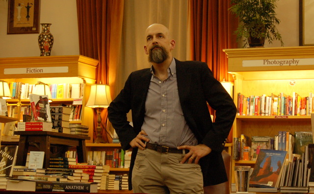 Neal Stephenson at the Boulder Bookstore