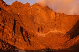 East Face of Longs Peak at dawn