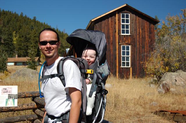 Calvin and Jaeger at the Blue Bird Mine