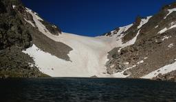 Andrews Tarn and Andrews Glacier