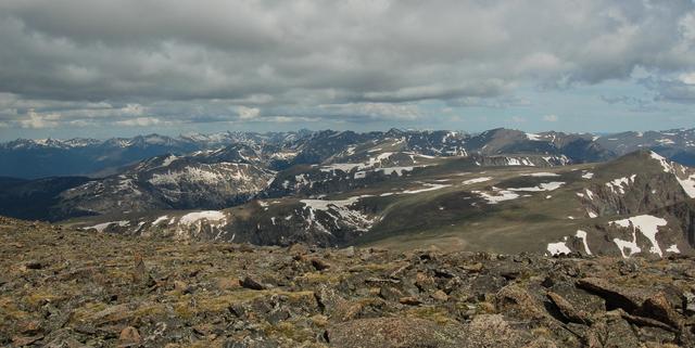 Looking north from Taylor Peak