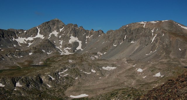 Fletcher Mountain and Atlantic Peak