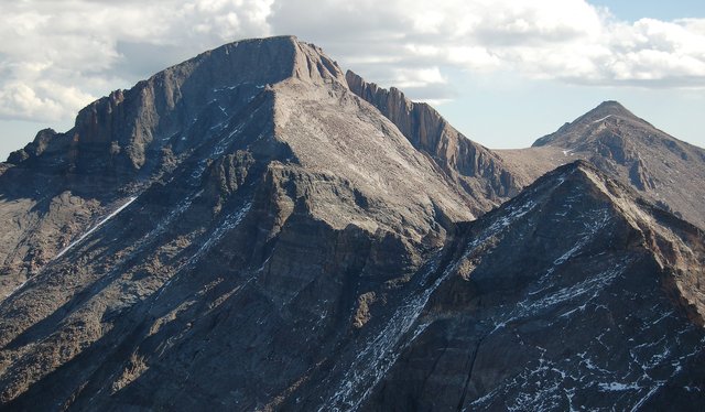 Longs Peak, Pagoda Mountain, and Mount Meeker