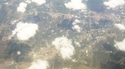 Lincoln, Nebraska, as seen from the air