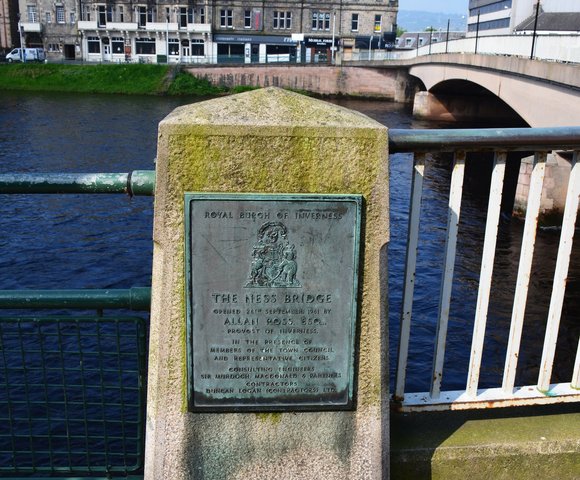 The Ness Bridge, built by Duncan Logan Contractors Ltd