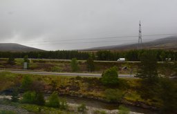 The A9, somewhere in Scotland