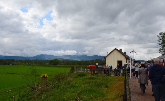 Strathspey Steam Railway terminus