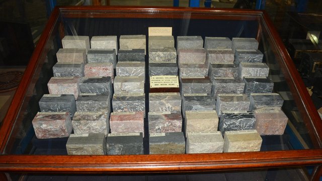 I.K. Brunel collection of stones found while surveying the Great Western Railway