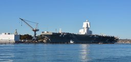 USS Ronald Reagan (CVN-76) in San Diego Harbor