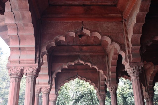 Hall of Public Audience at the Red Fort