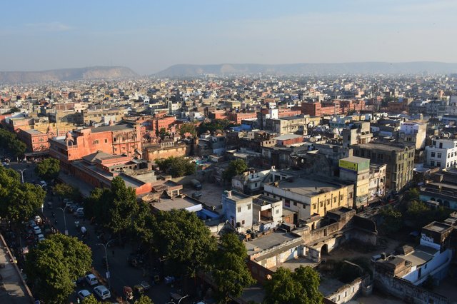 View of Jaipur from Isarlat