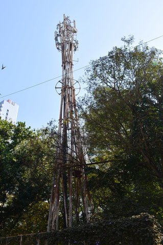 Cell tower in Mumbai