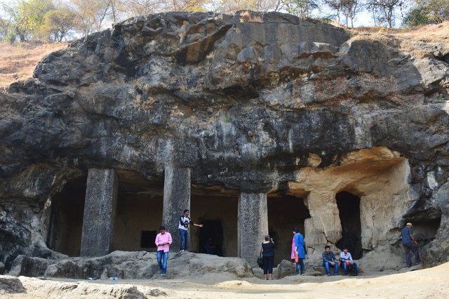 Cave temple on Elephanta Island