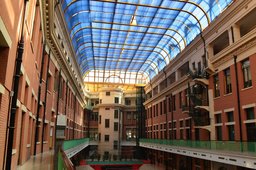 Atrium inside the Post Museum