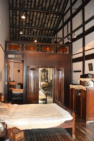 Bedroom in the Shikumen Open House Museum