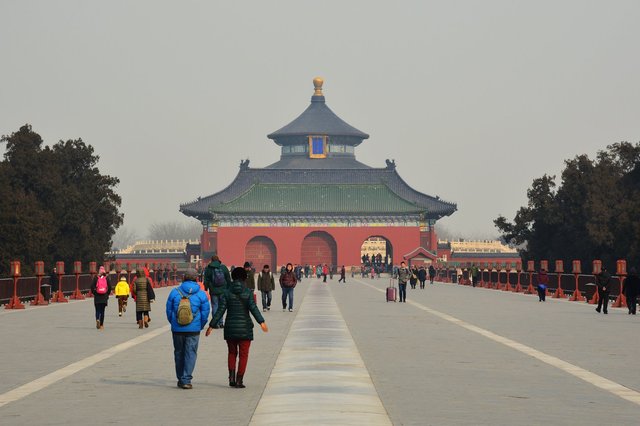 Gate in front of the Imperial Vault of Heaven