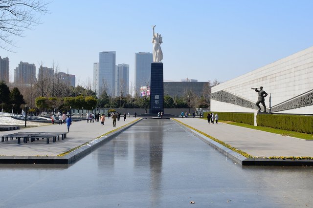 Garden at the Nanjing Massacre Memorial