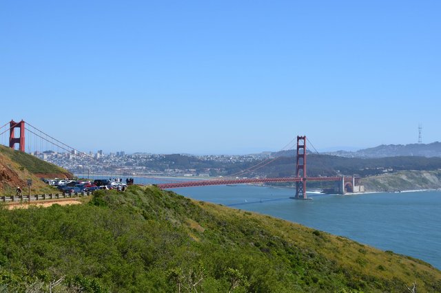 Golden Gate Bridge from the Marin Headlands