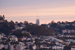 Salesforce tower rises above San Francisco