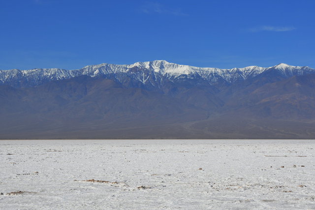 Badwater Basin and Telescope Peak